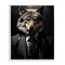 Stupell Industries Trendy Wall Street Wolf Framed Giclee, design by Ray Powers